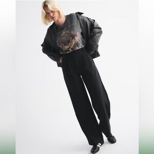 A&F Sloane Wide Leg Pants